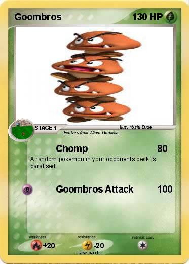Pokemon Goombros