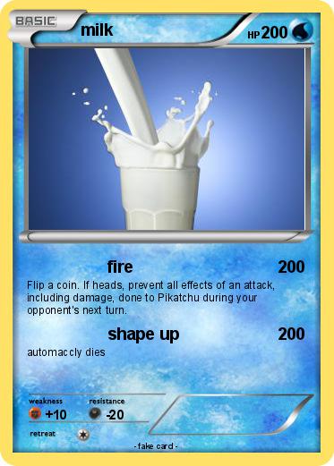 Pokemon milk