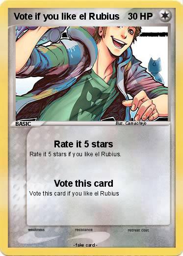 Pokemon Vote if you like el Rubius