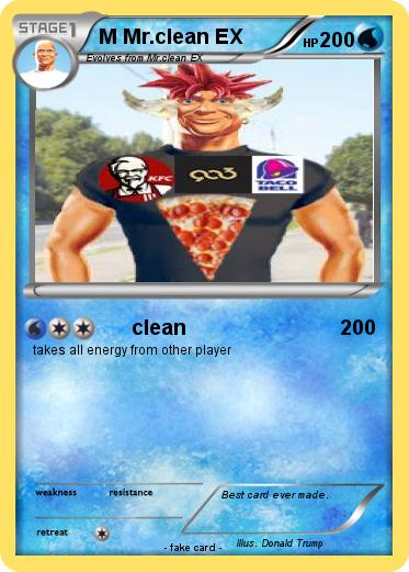 Pokemon M Mr.clean EX