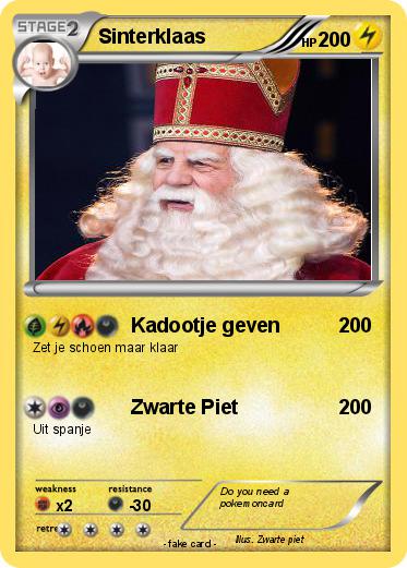 Pokemon Sinterklaas