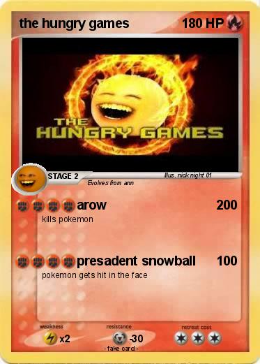 Pokemon the hungry games