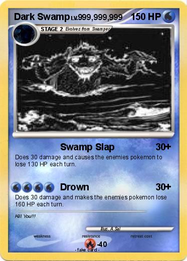 Pokemon Dark Swamp