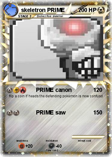 Pokemon skeletron PRIME