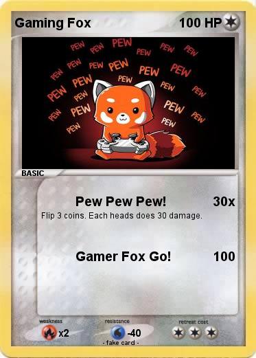 Pokemon Gaming Fox