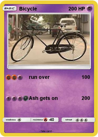 Pokemon Bicycle
