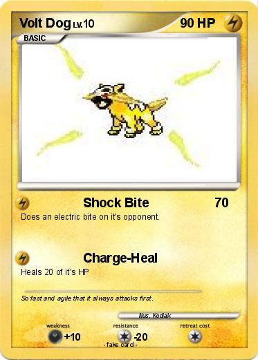 Pokemon Volt Dog