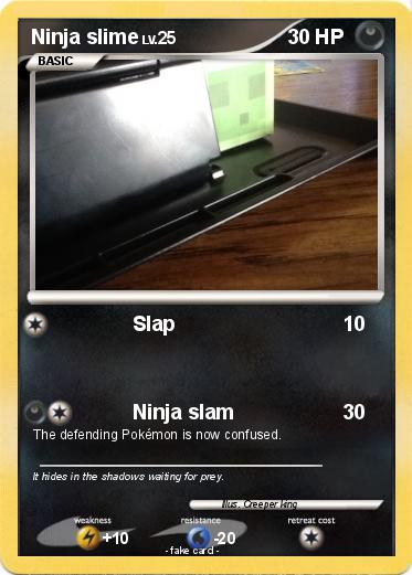 Pokemon Ninja slime