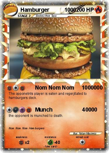 Pokemon Hamburger          1000