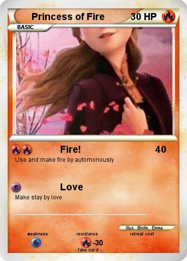 Pokemon Princess of Fire