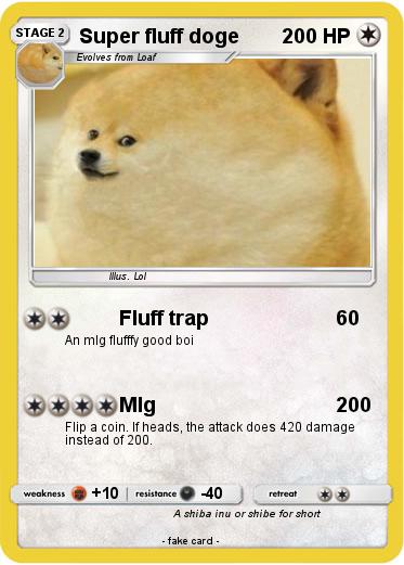 Pokemon Super fluff doge