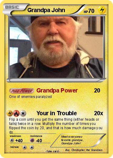 Pokemon Grandpa John