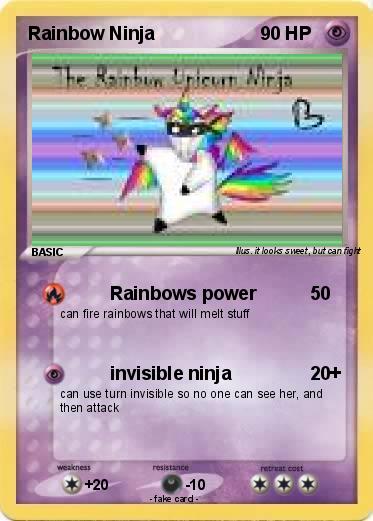Pokemon Rainbow Ninja