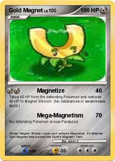 Pokemon Gold Magnet