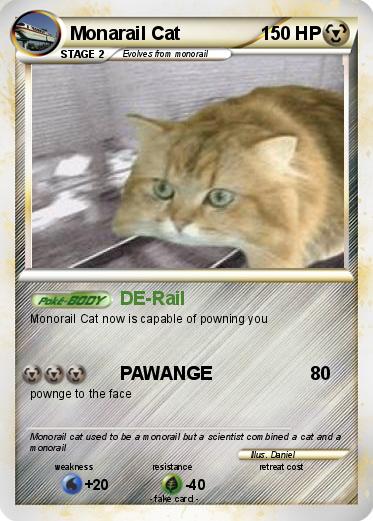 Pokemon Monarail Cat
