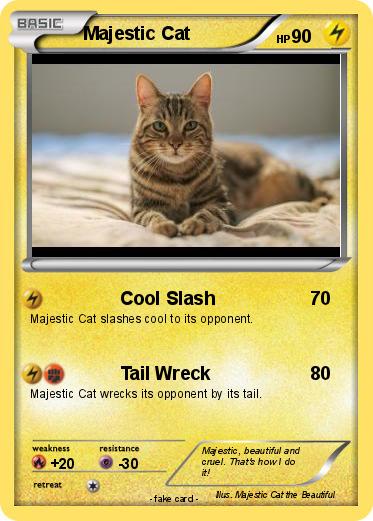 Pokemon Majestic Cat