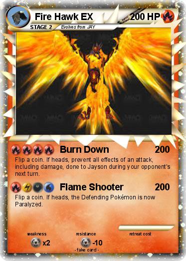 Pokemon Fire Hawk EX