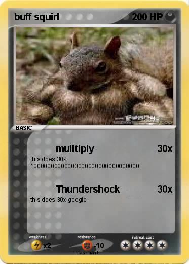 Pokemon buff squirl