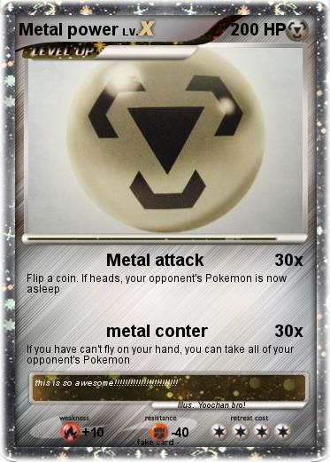 Pokemon Metal power