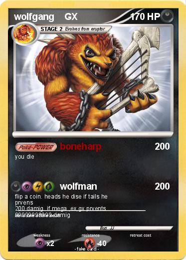 Pokemon wolfgang    GX