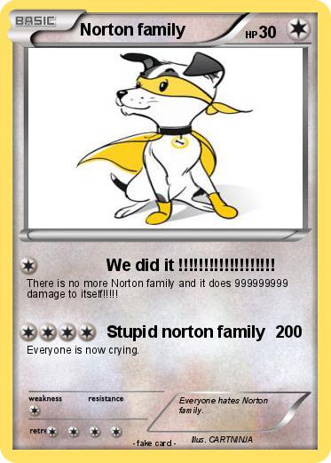 Pokemon Norton family