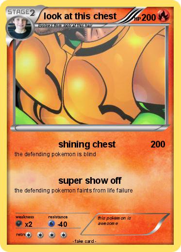 Pokemon look at this chest