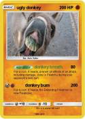 ugly donkey