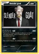 Slender goat