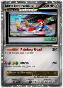Mario kart trac