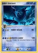 water charzard
