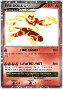 FIRE SKULL