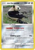 Joe the panda