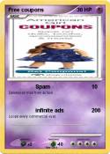 Free coupons