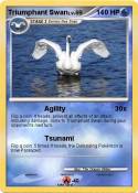 Triumphant Swan