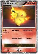 Fire Pikachu