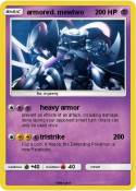 armored. mewtwo