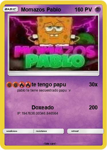 Pokemon Momazos Pablo
