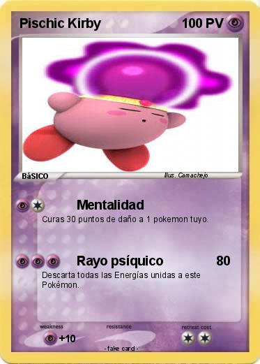 Pokemon Pischic Kirby