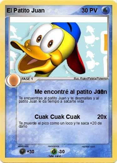 Pokemon El Patito Juan