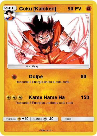 Pokemon Goku [Kaioken]