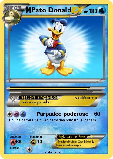 Pokemon Pato Donald