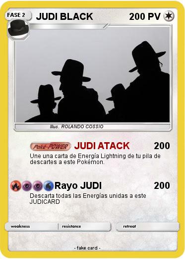 Pokemon JUDI BLACK