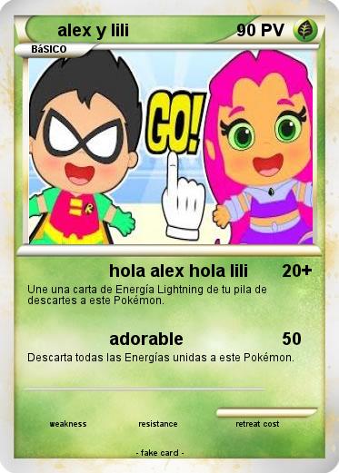 Pokemon alex y lili