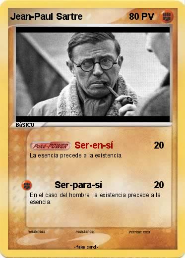 Pokemon Jean-Paul Sartre