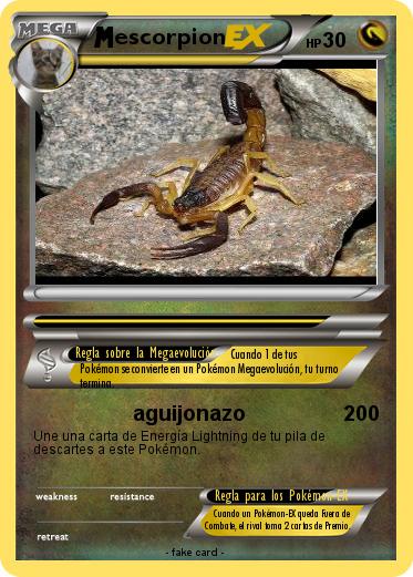 Pokemon escorpion