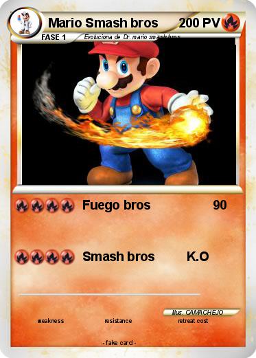 Pokemon Mario Smash bros