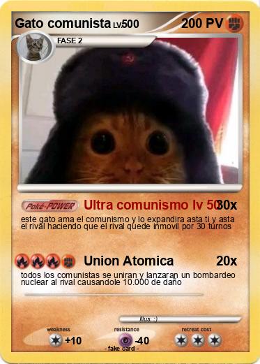 Pokemon Gato comunista