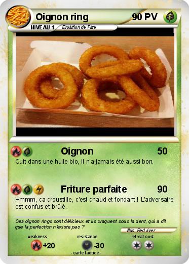 Pokemon Oignon ring