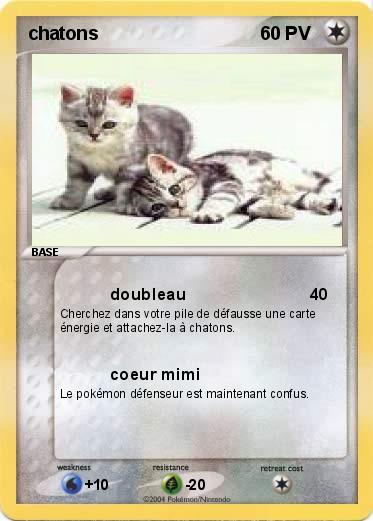 Pokemon chatons