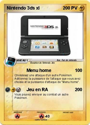 Pokemon Nintendo 3ds xl